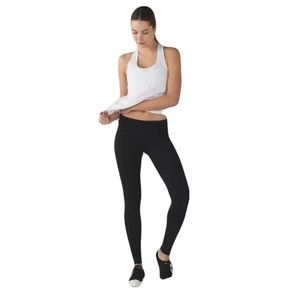 Lululemon Wunder Under Pant Leggings Mid Rise 7/8 Length Black